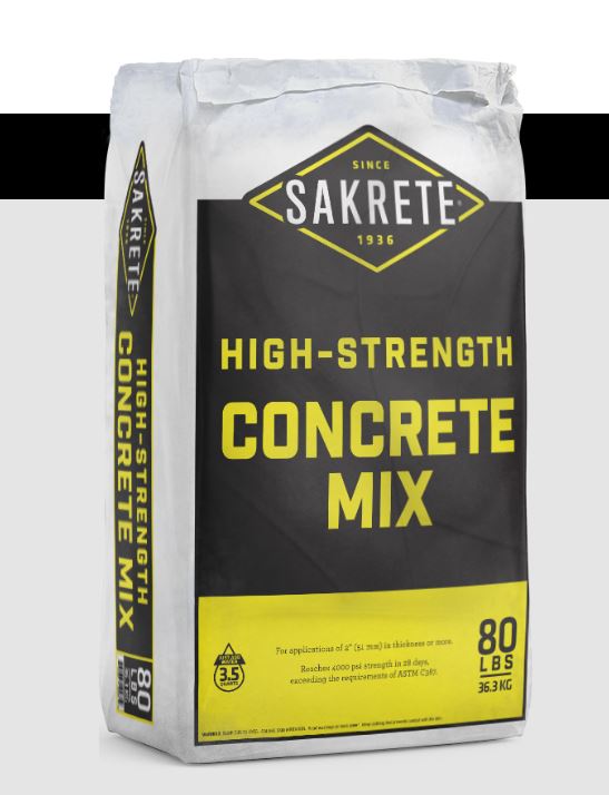 Sakrete Concrete Mix (80lbs.)